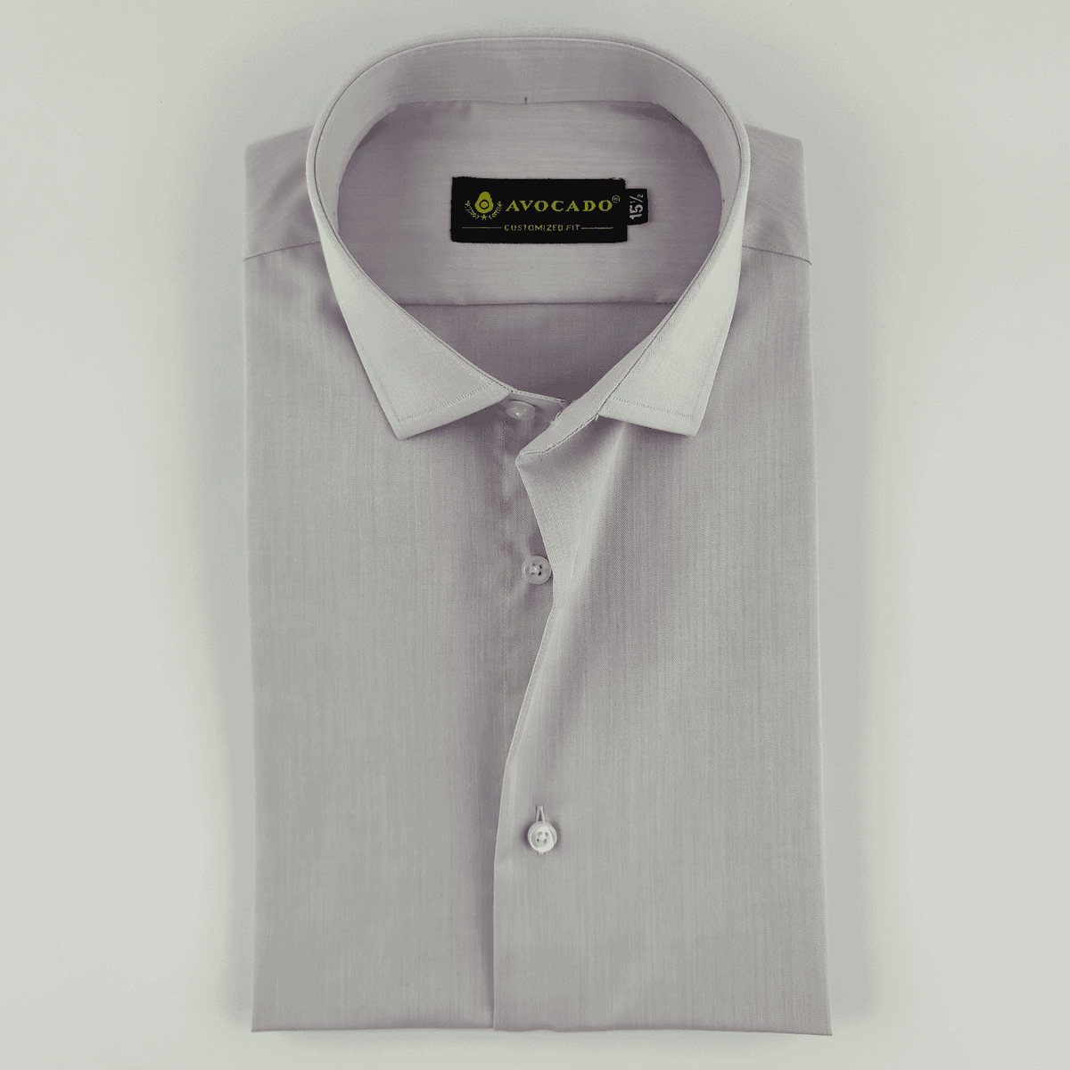 Light Purple Cross Self Texture Shirt