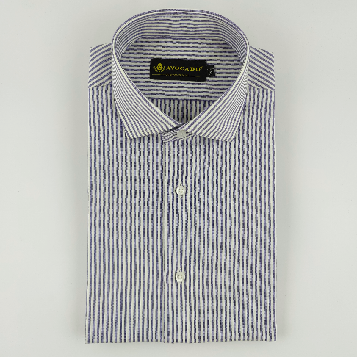 Navy Blue & White Lining Shirt