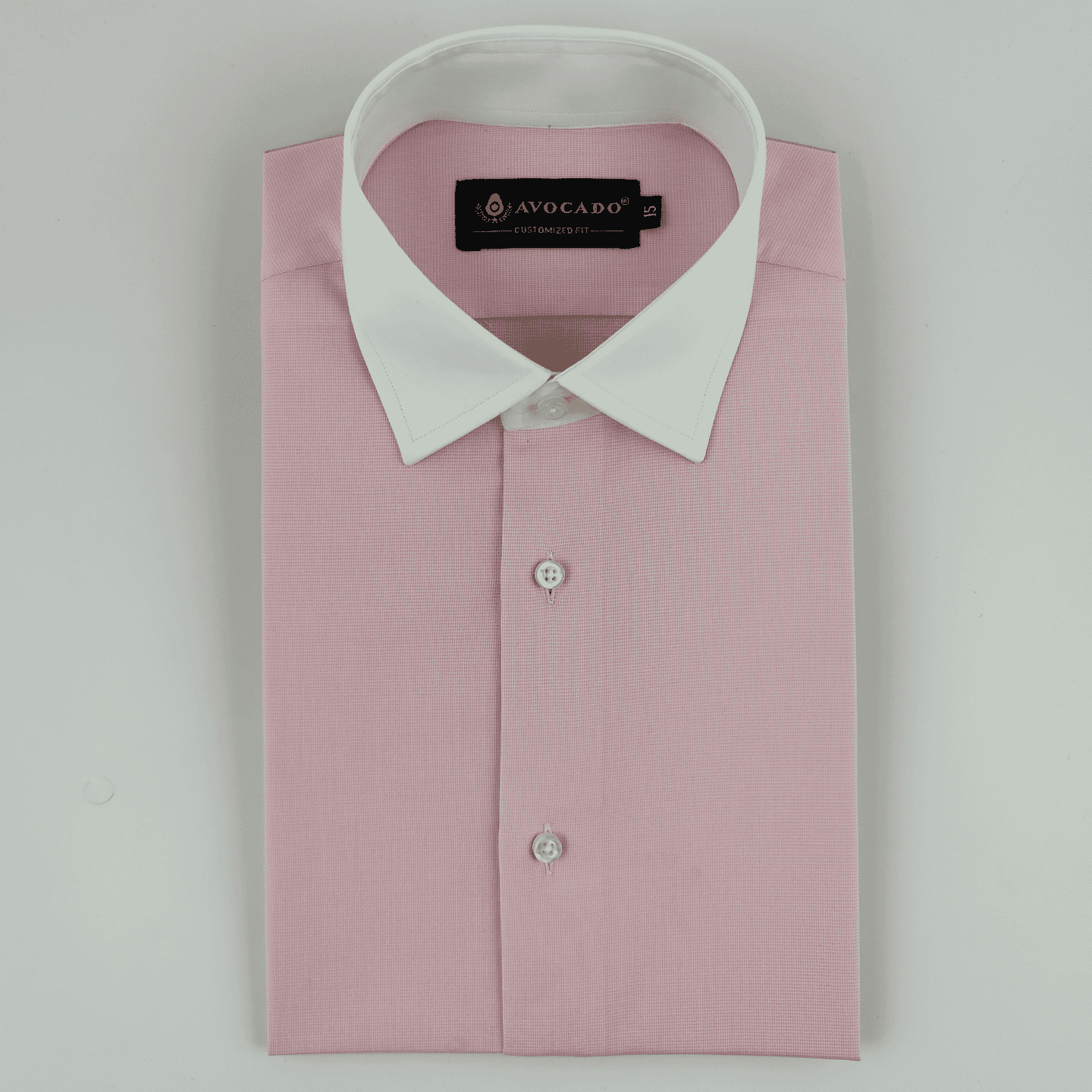 Pink Cotton Check Pattern Shirt
