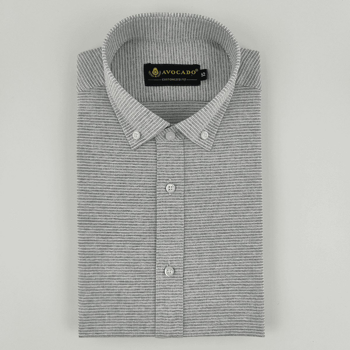 Green & White Irish Striped Shirt