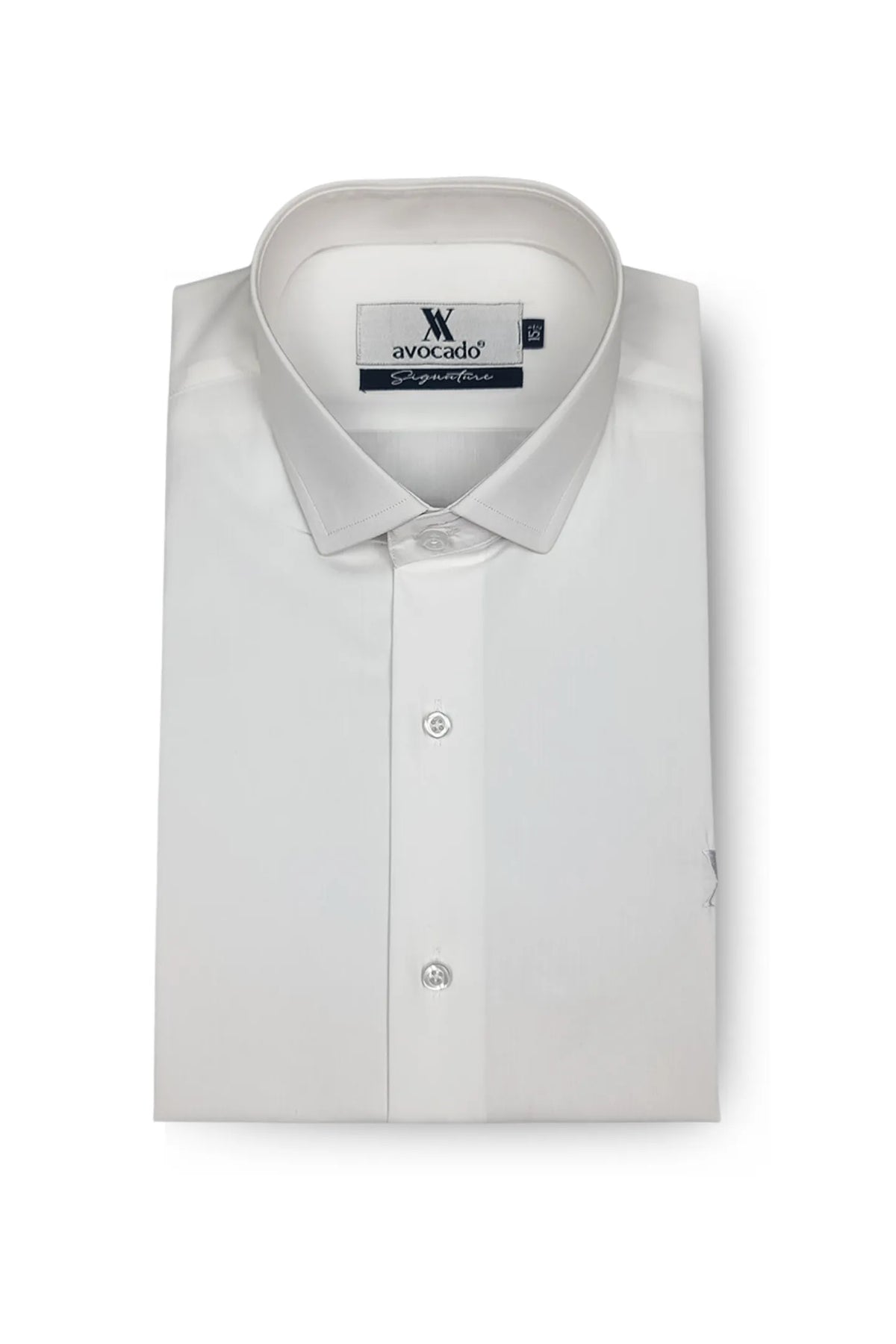 White Plain Formal Shirt