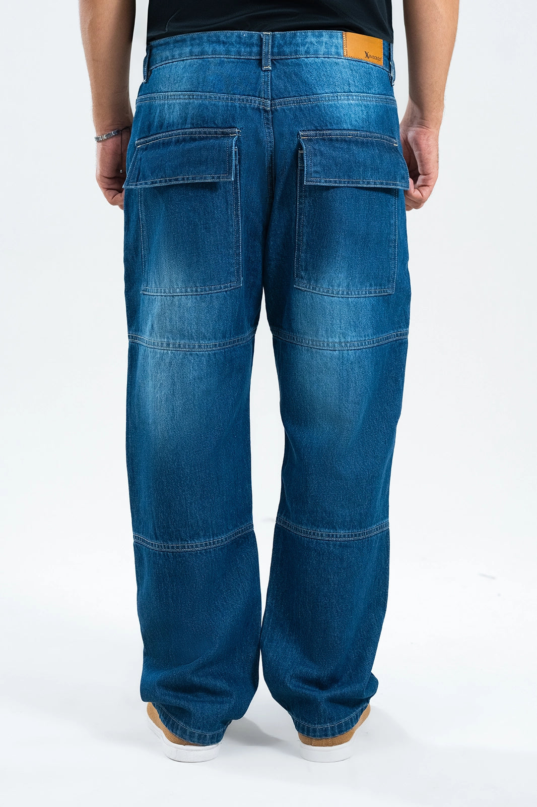 Dark Blue Grinding-Straight Fit