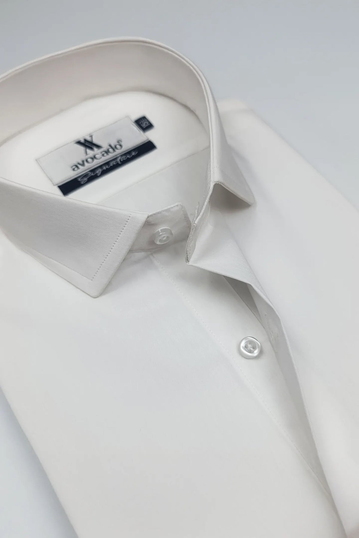 White Plain Formal Shirt