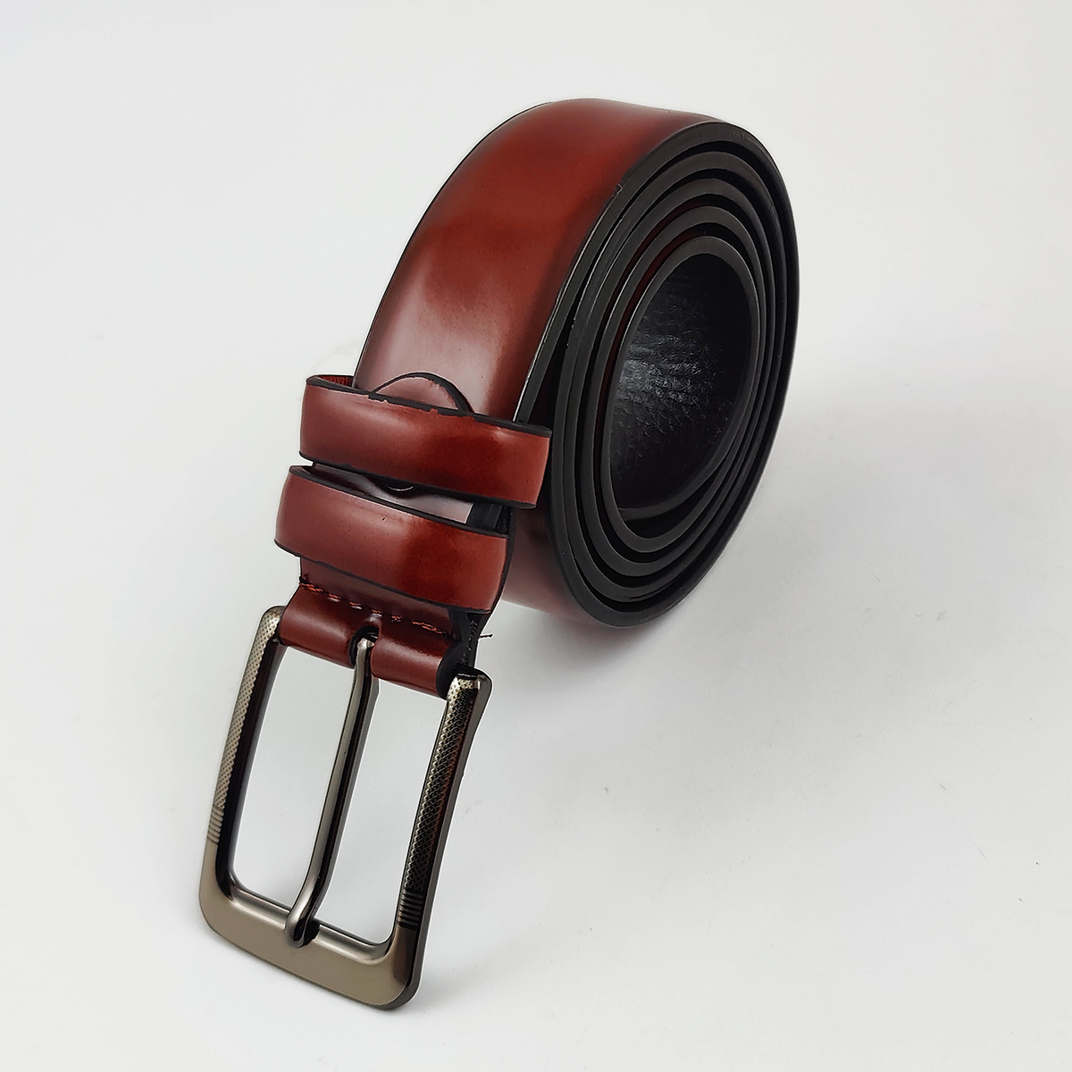 Plain Light Brown Formal Belt
