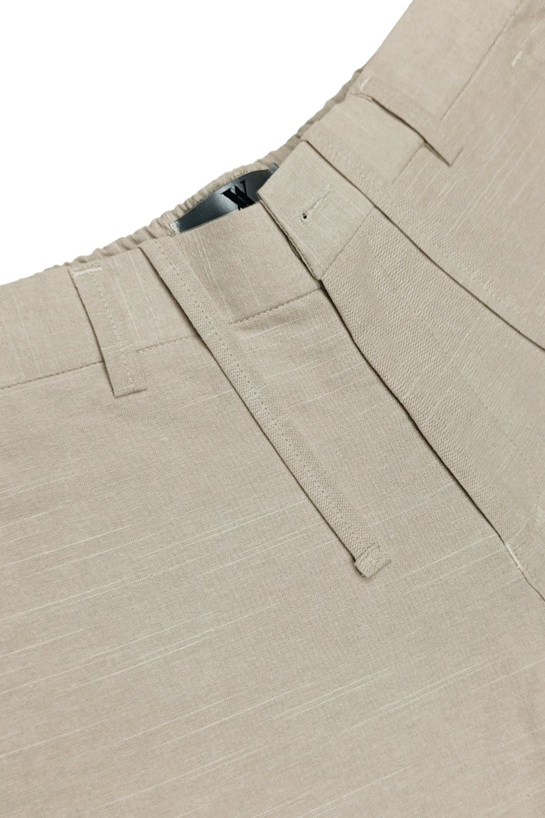 Rust Peach Irish Linen Fashion Trousers
