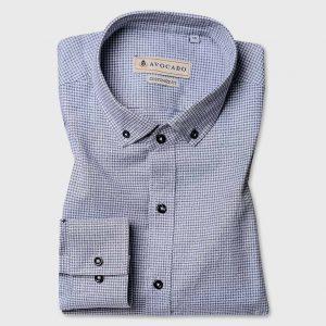 LIGHT GREY JACQUARD SHIRT