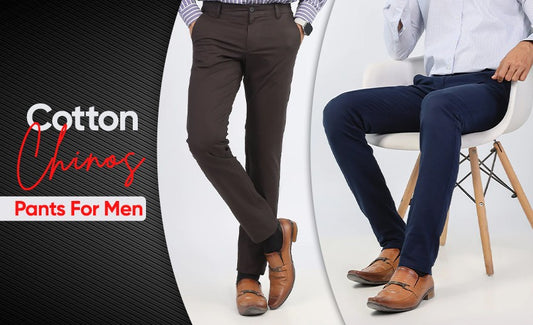 Cotton Chinos Pants For Men