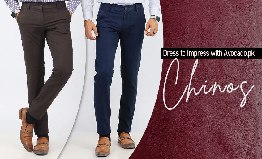 Dress to Impress with Avocado.pk's Chinos – AVOCADO