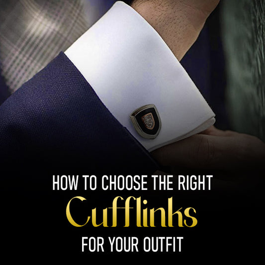 How to choose the right cufflinks for your outfit