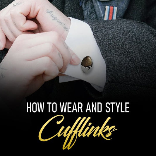 How to wear and style cufflinks