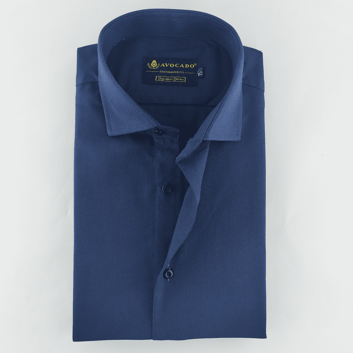 SIGNATURE NAVY BLUE  AND LIGHT OXFORD SHIRT