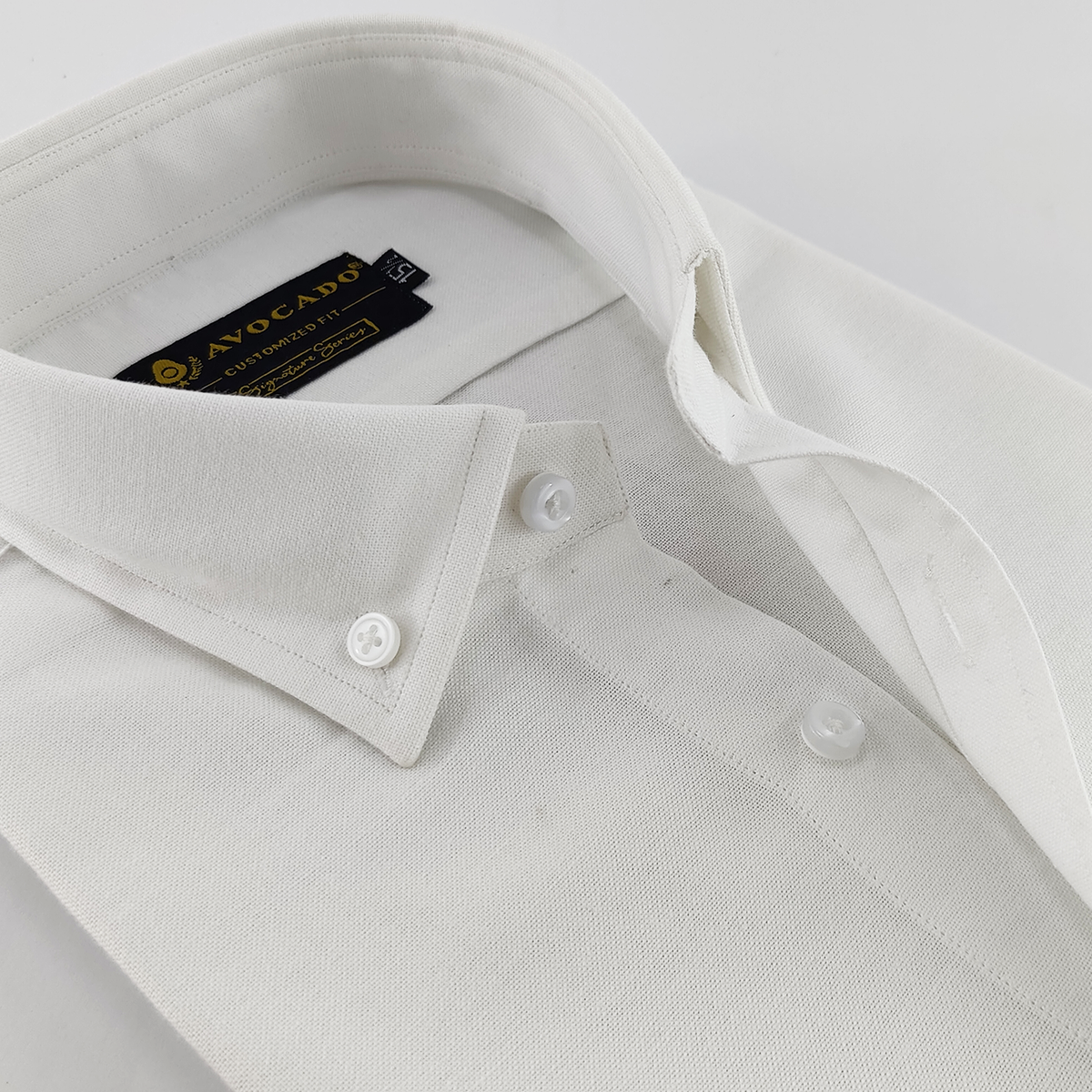 SIGNATURE WHITE POLO SHIRT