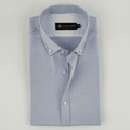 Sky Blue with White Dotted Shirt