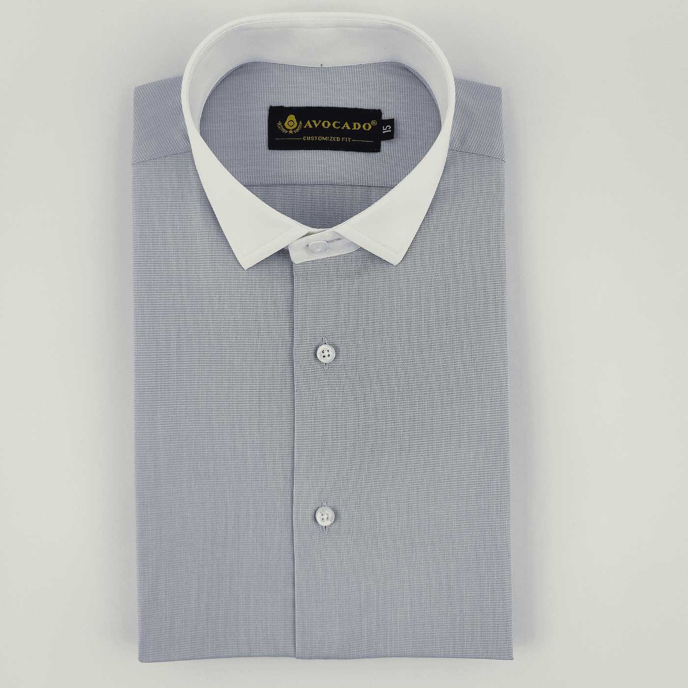 Sky Blue Self Dress Shirt