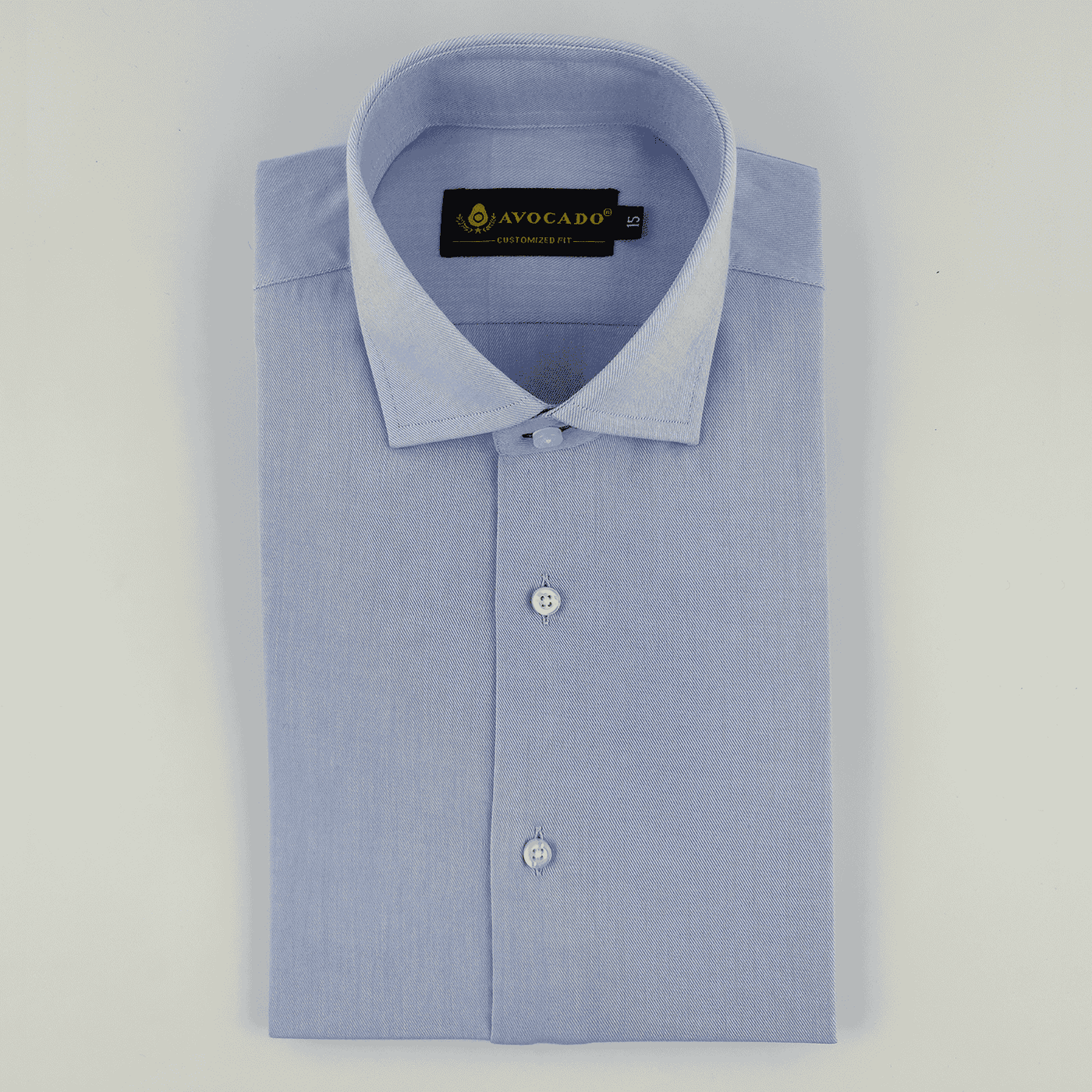 Sky Blue Cross Lining Formal Shirt