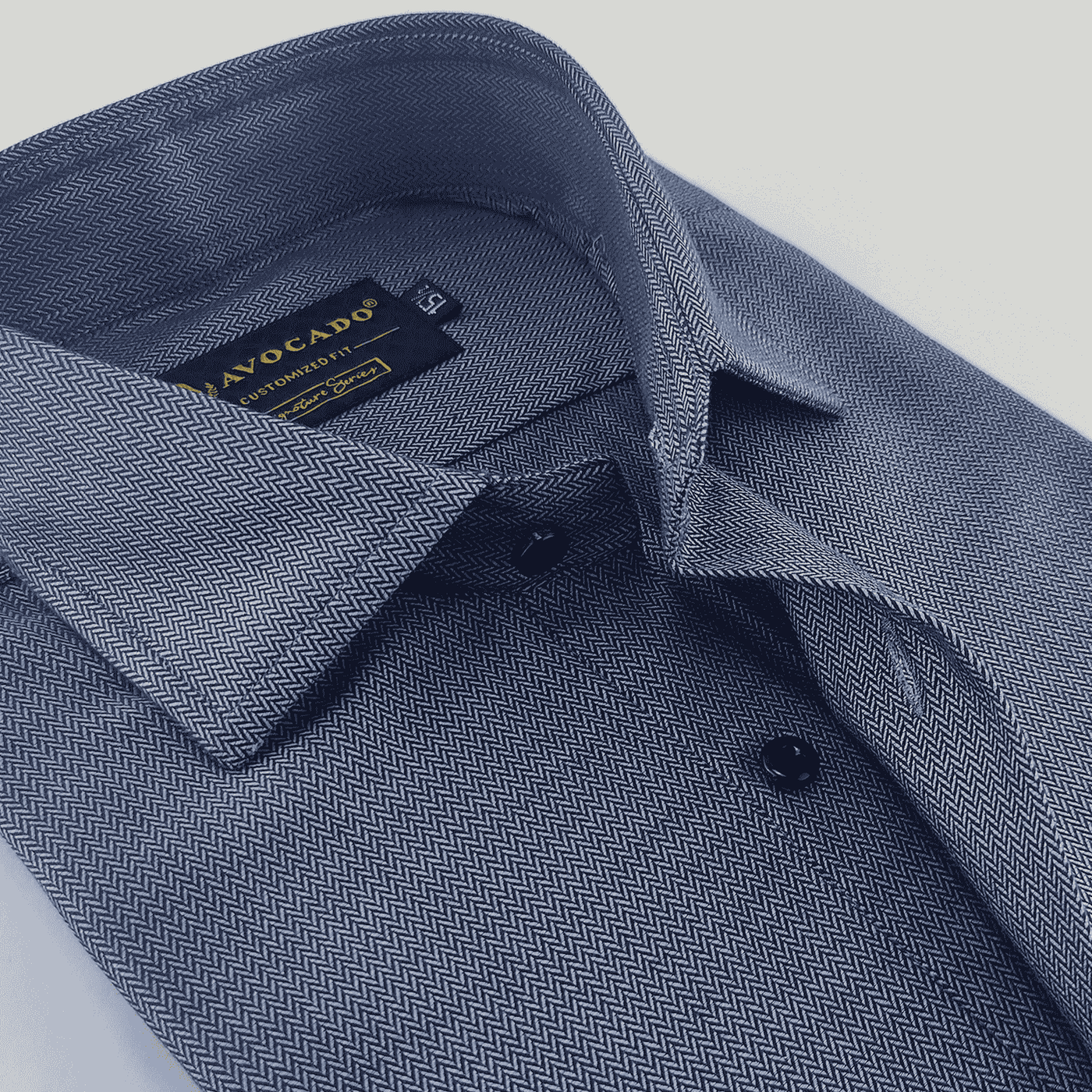 SIGNATURE NAVY BLUE POPLIN SHIRT