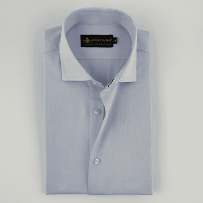 Blue Pin Point Formal Shirt