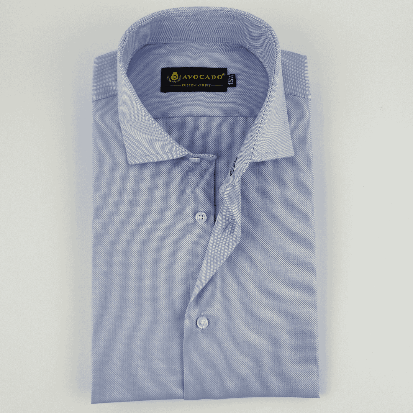 Light Blue Self Pin Point Shirt