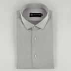 Light Purple Cross Self Texture Shirt