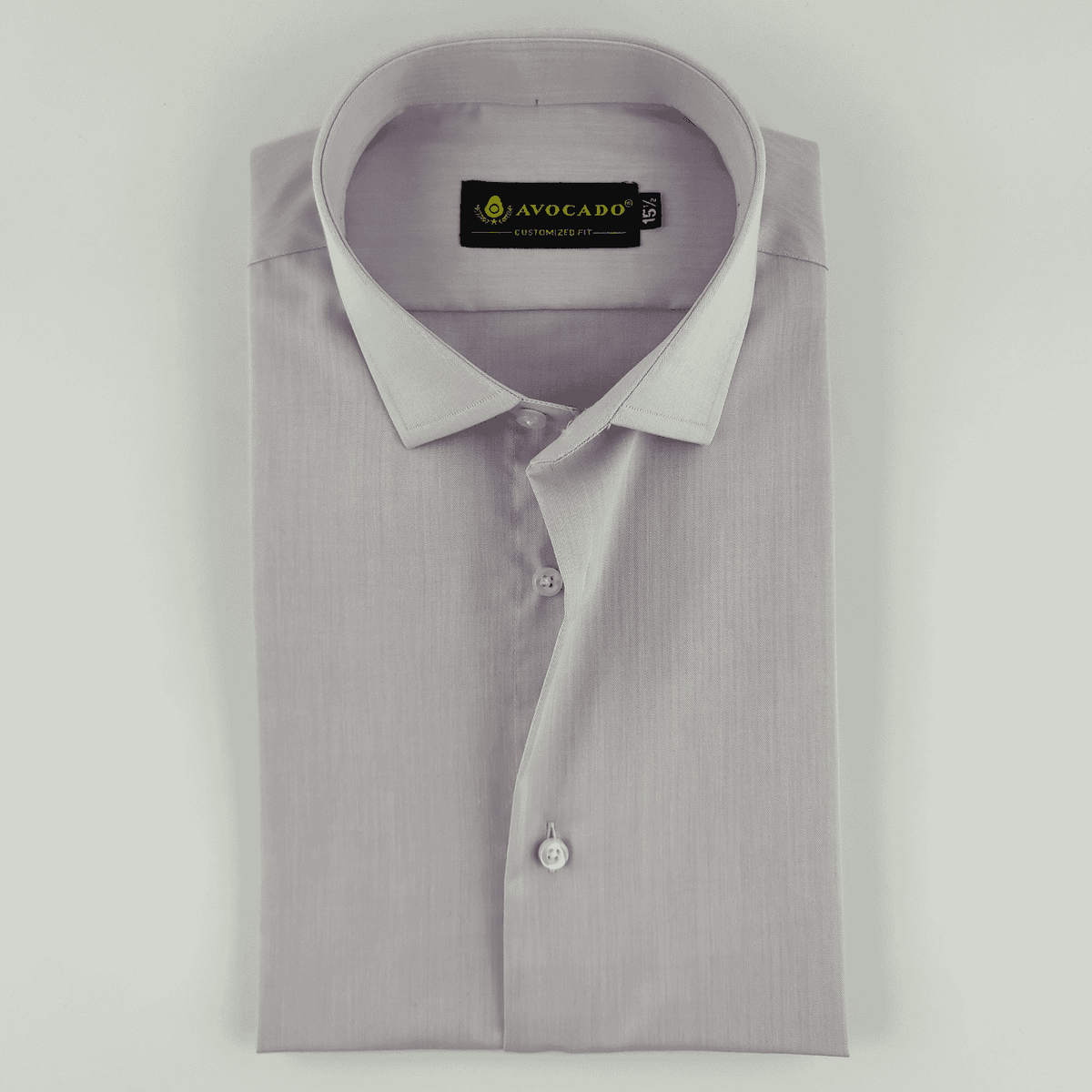 Light Purple Cross Self Texture Shirt