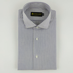 Navy Blue & White Lining Shirt