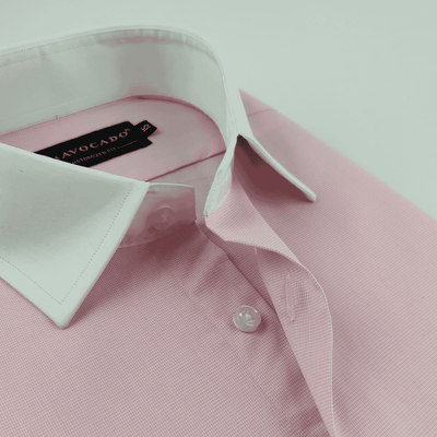 Light Pink Gingham Check Shirt