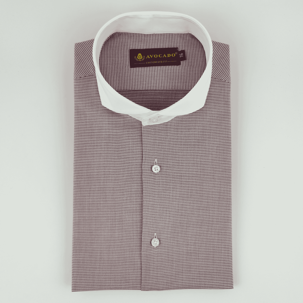 Maroon Dress Shirt