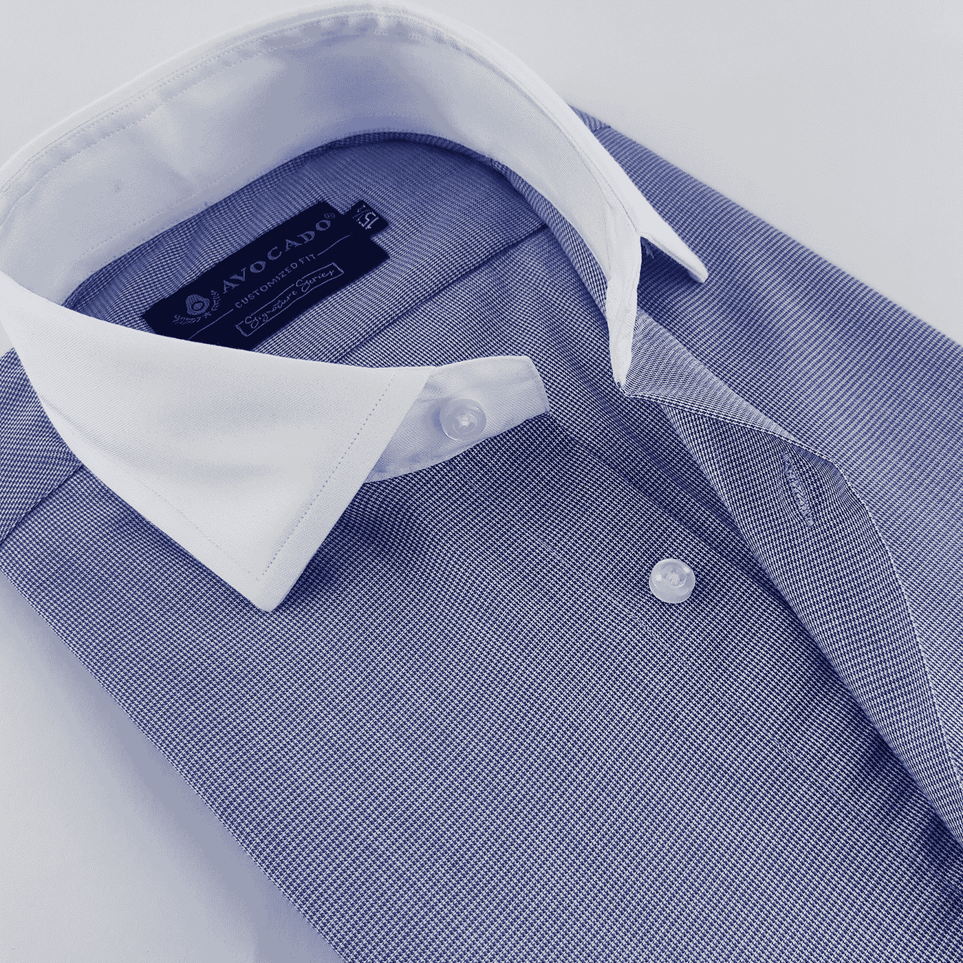 SIGNATURE BLUE POPLIN SHIRT