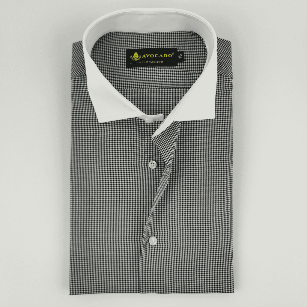 Black & White Checkered Shirt