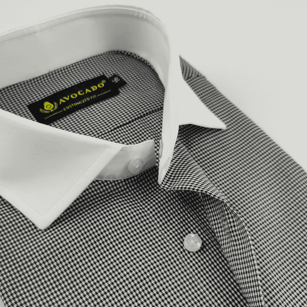 Black & White Checkered Shirt
