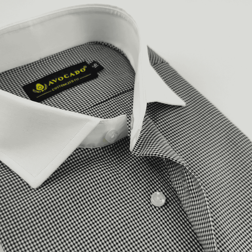 Black & White Checkered Shirt
