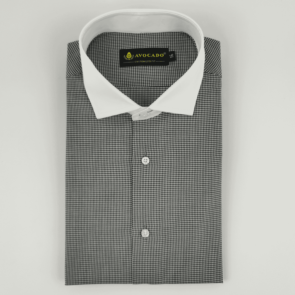 Black & White Checkered Shirt