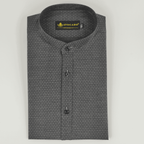 Black Denim Self Shirt