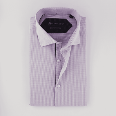 Light Purple Gingham Shirt