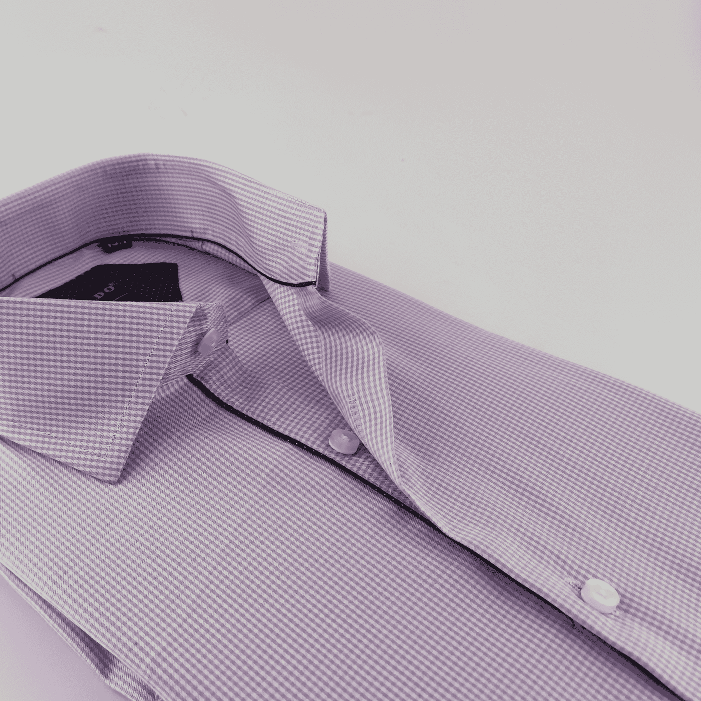 Light Purple Gingham Shirt