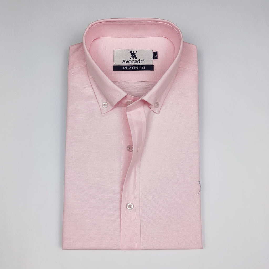 LIGHT PINK OXFORD BUTTON DOWN SHIRT