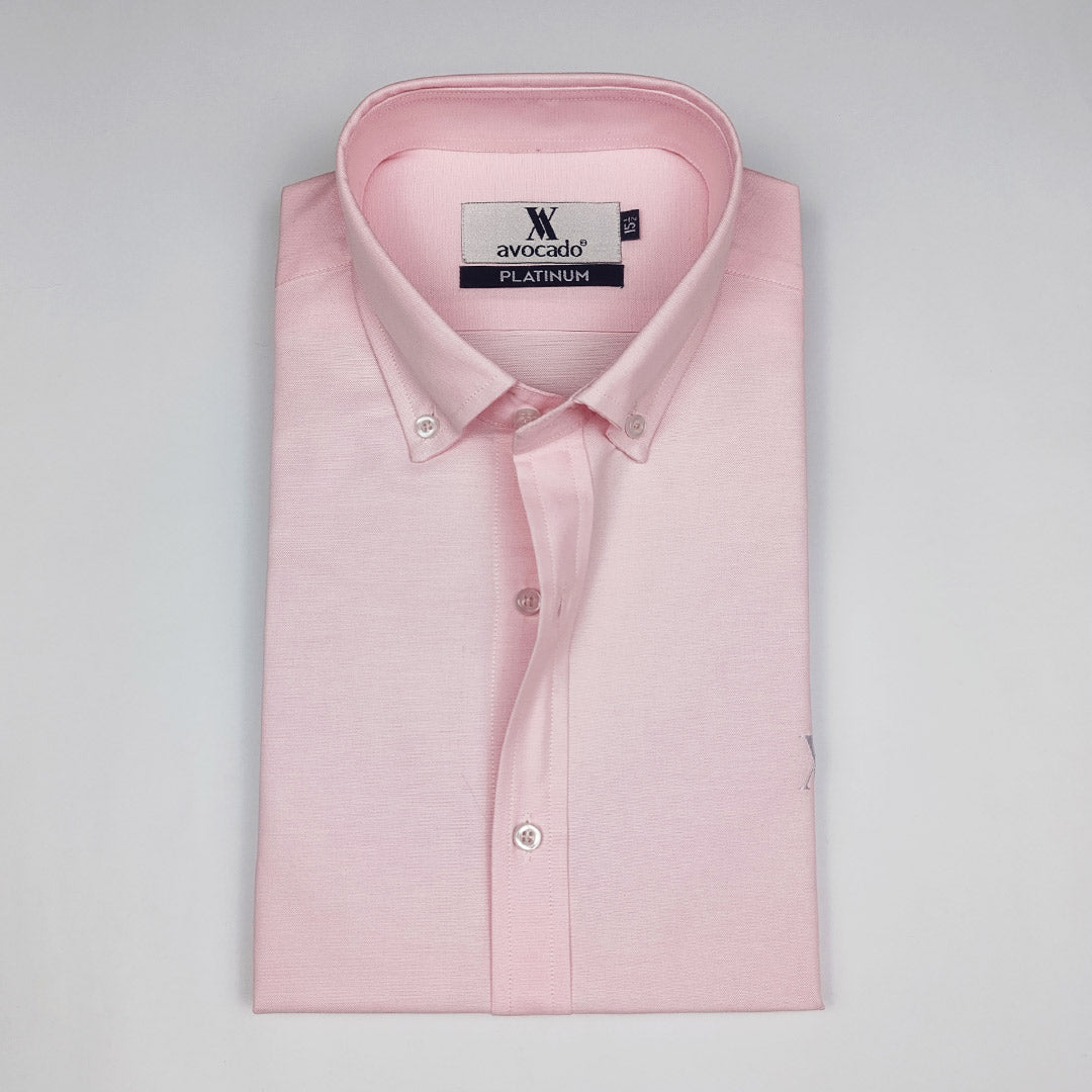 LIGHT PINK OXFORD BUTTON DOWN SHIRT