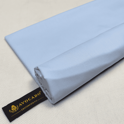 Light Blue Broadcloth Shirt Fabric