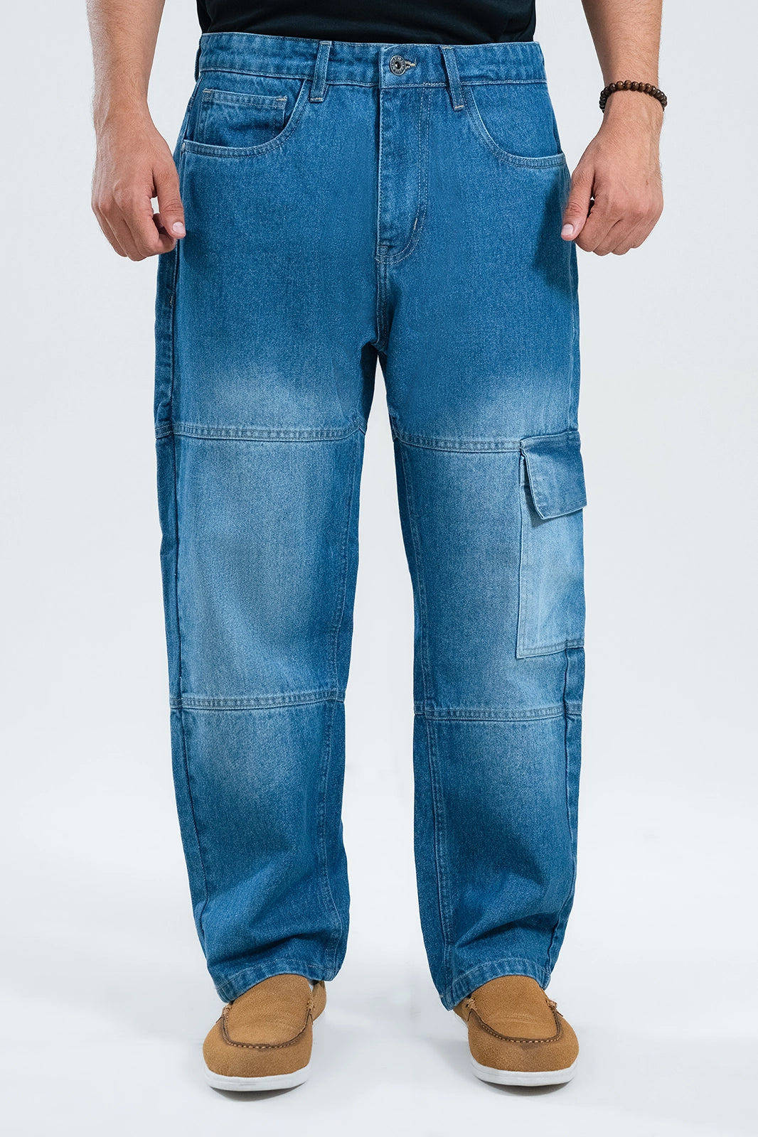 Deep Blue Cargo-Straight Fit