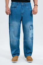 Deep Blue Cargo-Straight Fit