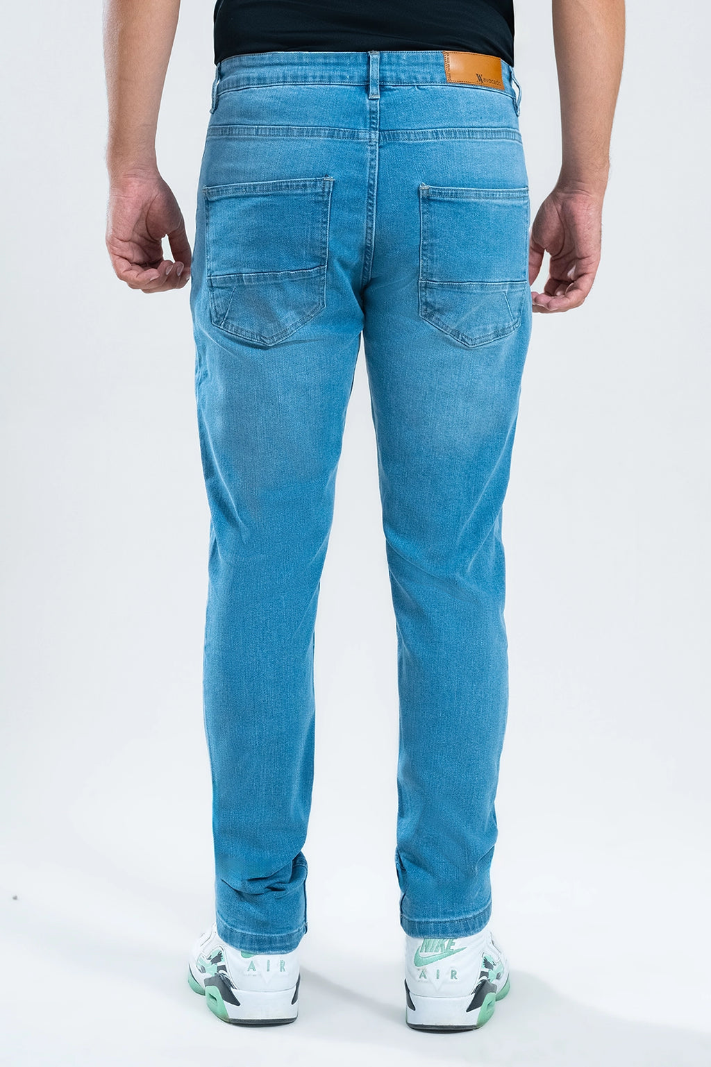 Light Blue Stretch Denim – Feels Light, Fits Right | Slim Fit