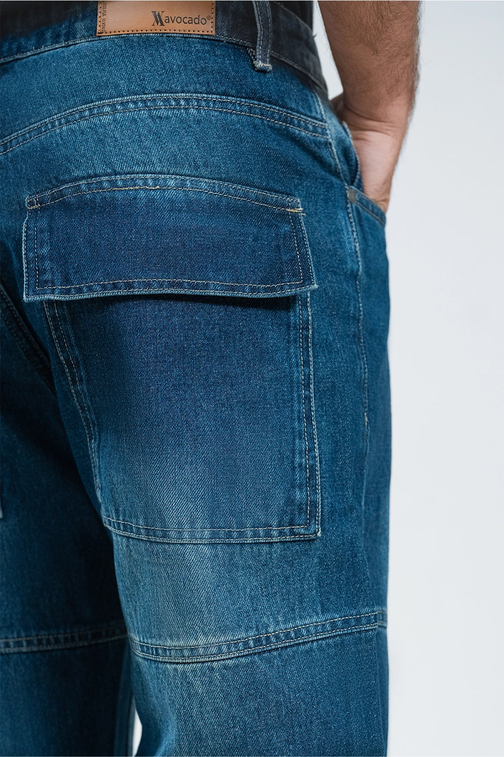 Dirty Blue-Straight Fit