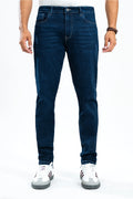 Deep Blue Grinding Denim – Ripped Clean, Built Bold | Slim Fit