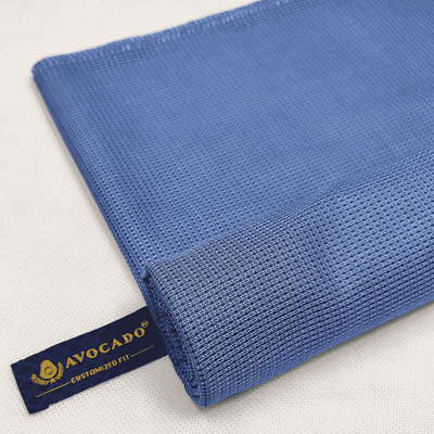 Navy & Royal Dobby Textured Shirt Fabric