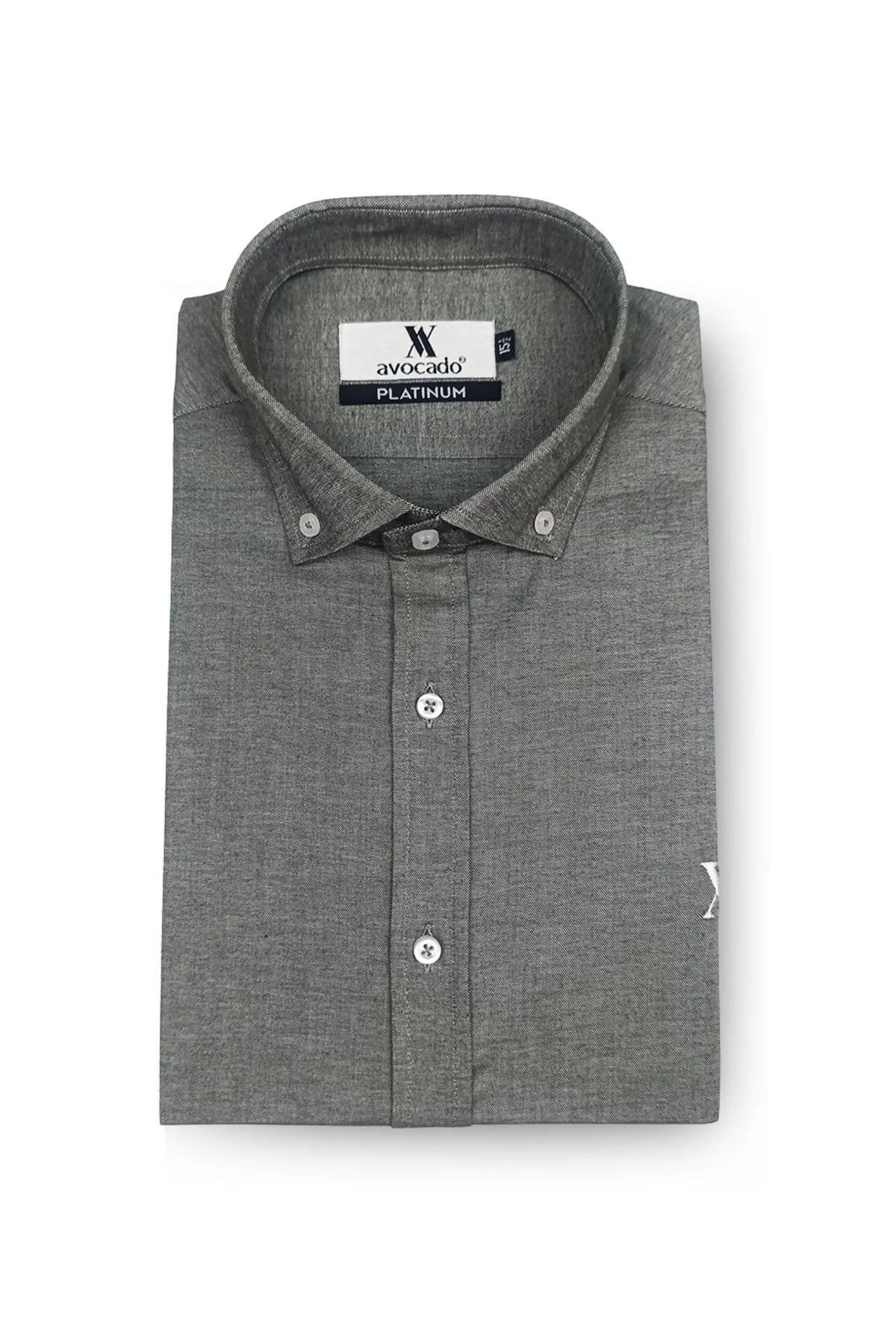 Bottle Green Oxford Button Down Shirt