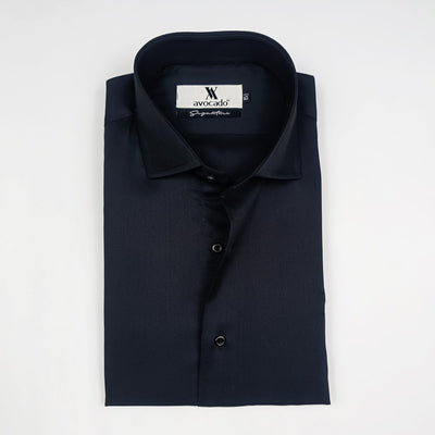 BLACK PLAIN FORMAL SHIRT