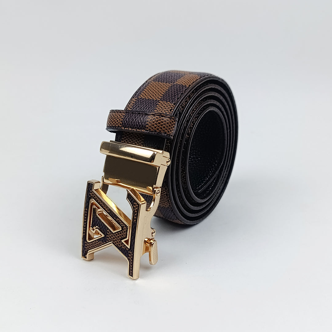 BEIGE & BROWN PRINTED CASUAL BELT