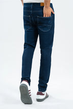Deep Blue Grinding Denim – Ripped Clean, Built Bold | Slim Fit