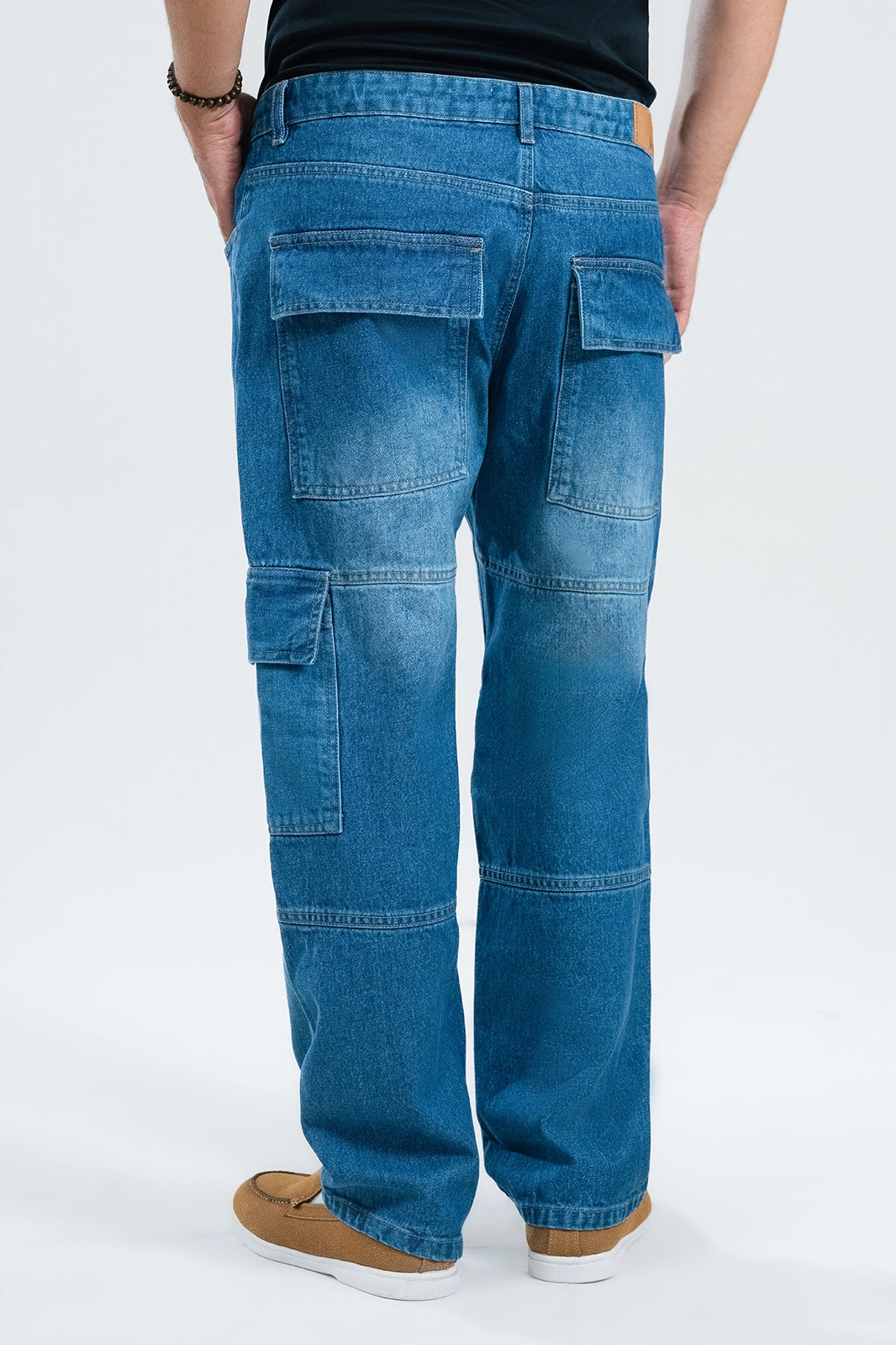 Deep Blue Cargo-Straight Fit