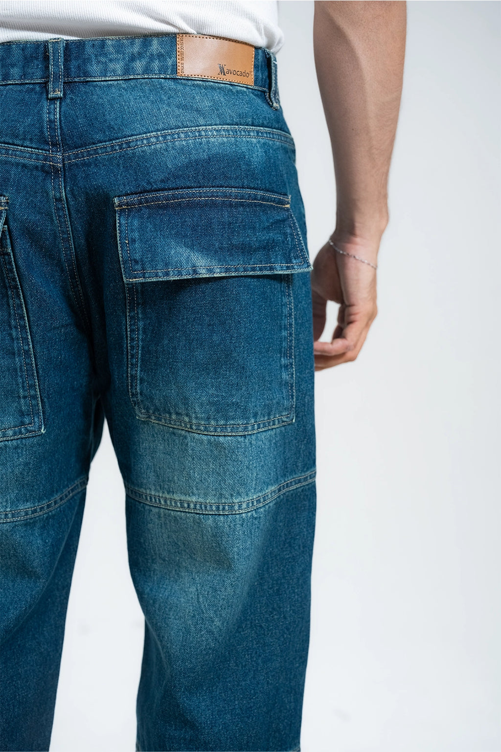 Dirty Blue Grinding-Straight Fit